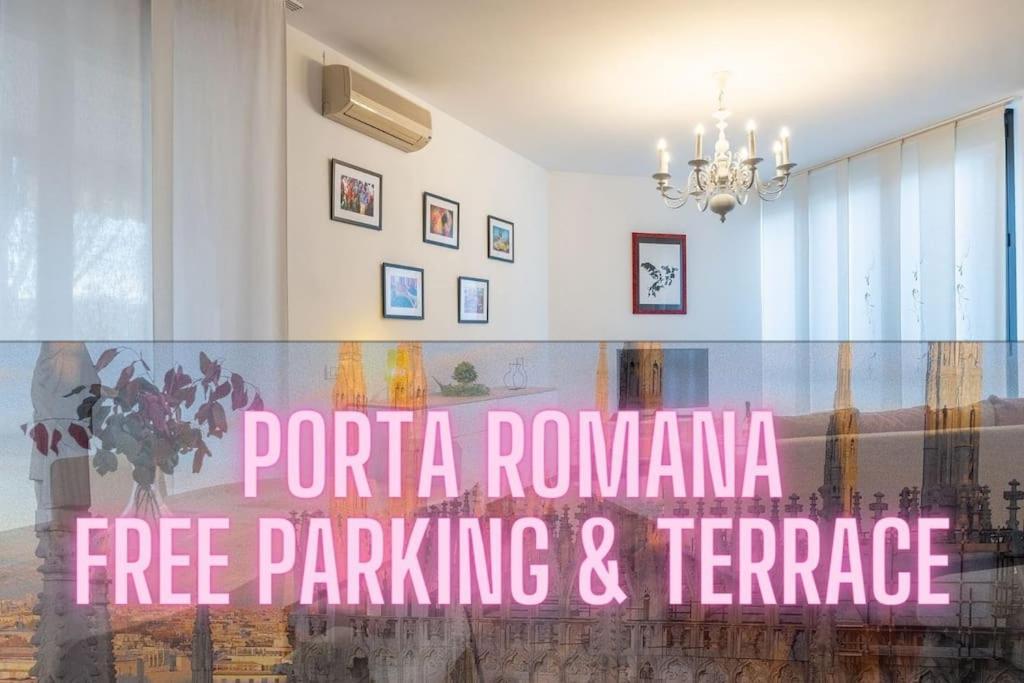 Duomo-PortaromanaXxl Home Terrace & Free Parking มิลาน ภายนอก รูปภาพ